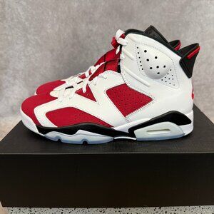 Air Jordan 6 Retro – White/Carmine-Black | Men’s Size 9 | New in Box